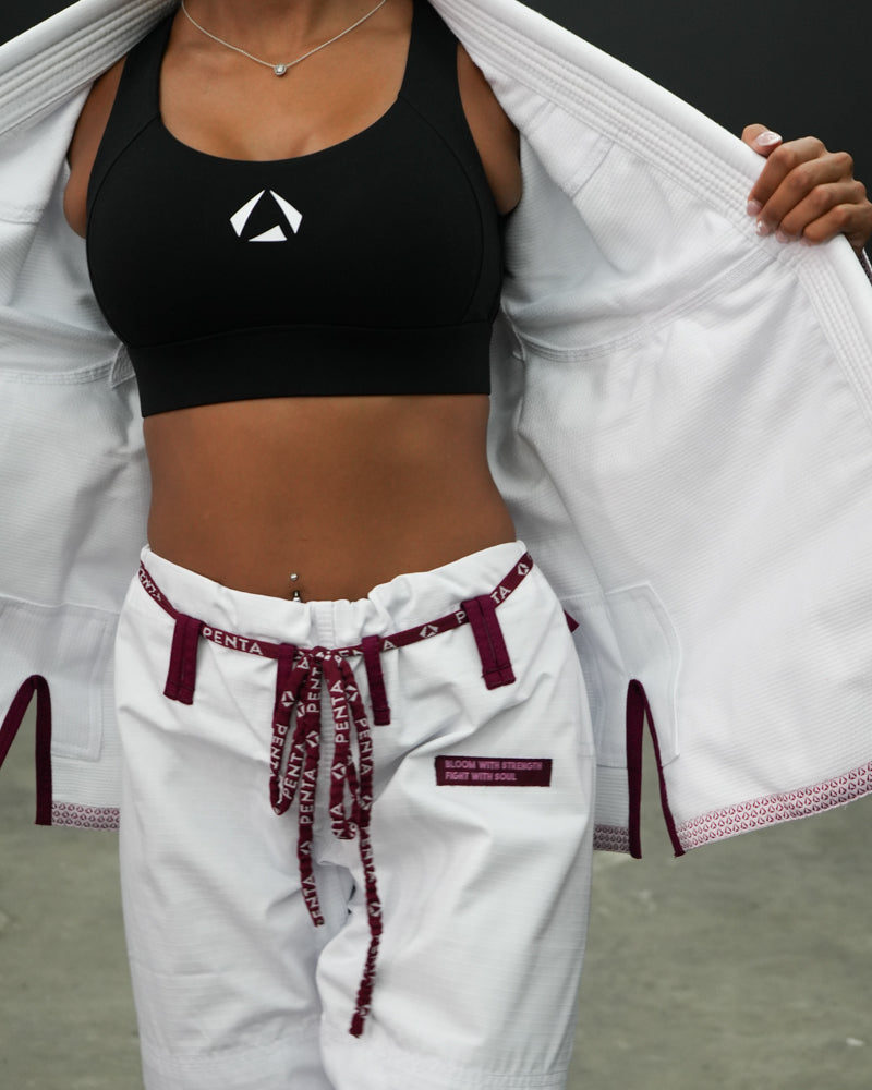 KIMONO BJJ MUJER BLANCO KANT